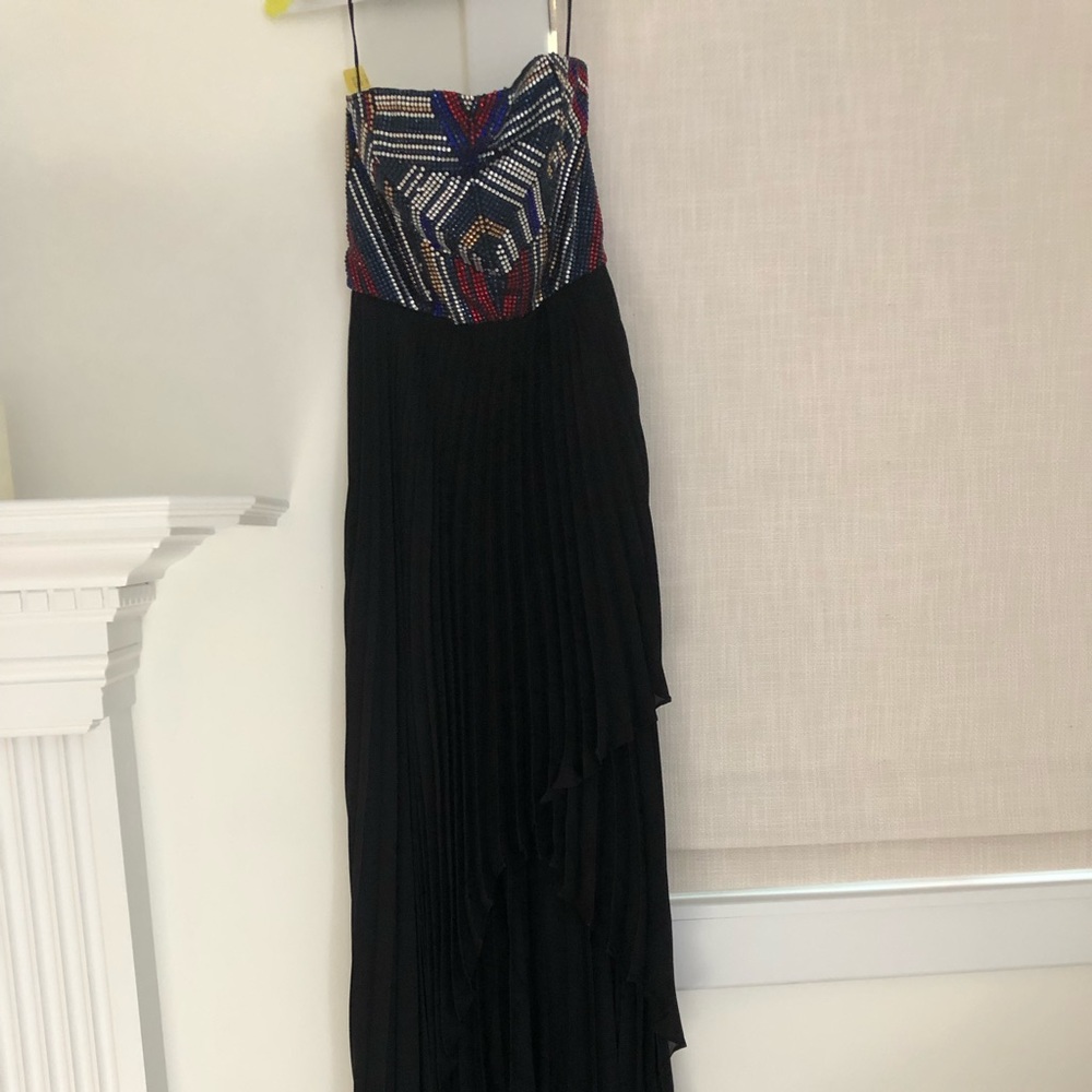 Parker Black size 0 strapless dress